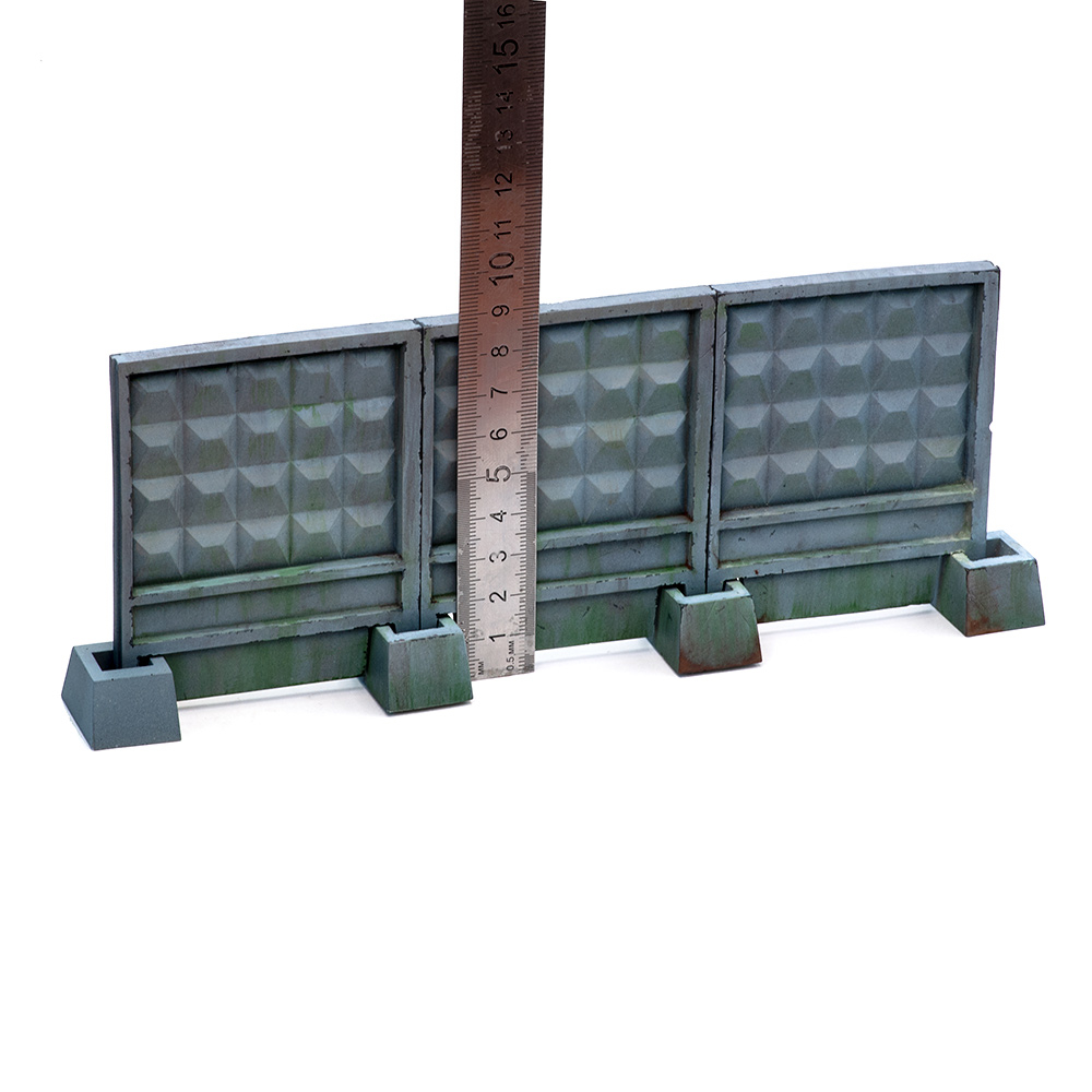 S170MWP Забор секционный ПО-2 размер M (3 панели + 4 опоры)