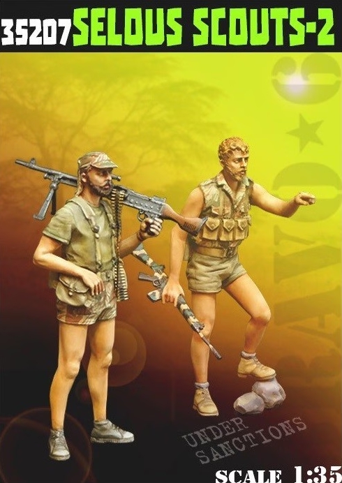 B6-35207 Миниатюра Selous Scouts (2) Bravo6