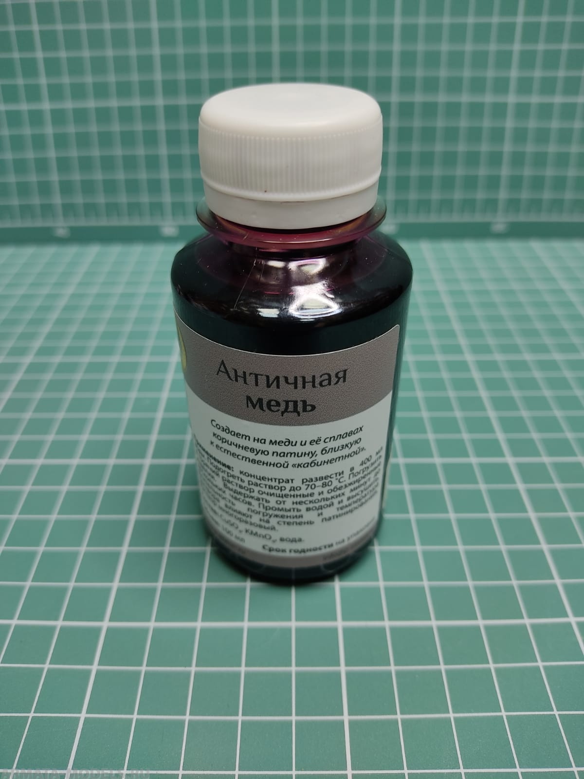 ET87703 Средство (концентрат) для патинирования «Античная медь», 100 мл