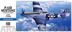 01455 Самолет P-51D MUSTANG Hasegawa