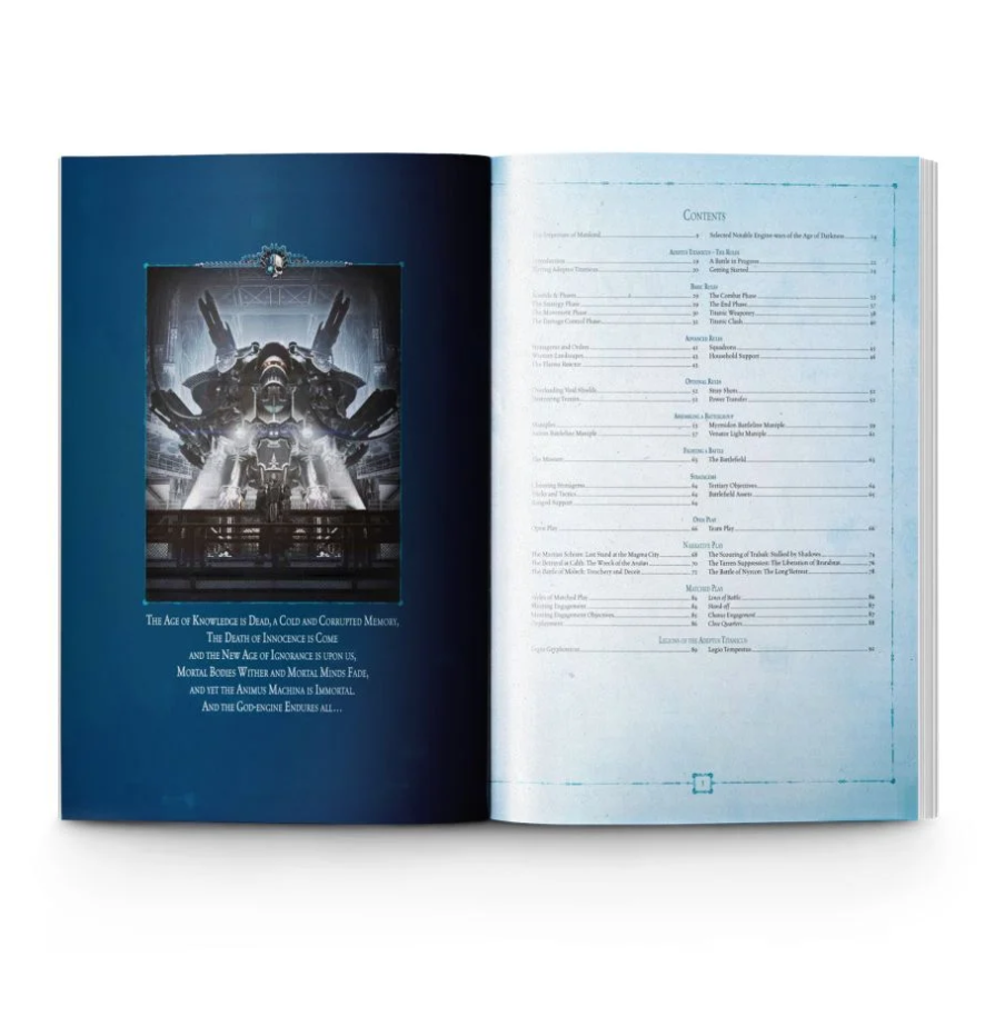 400-39GW Книга правил Адептус Титаникус. Ересь Хоруса (англ.) (Adeptus Titanicus: The Horus Heresy Rulebook (HB, Eng))