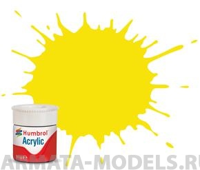 AB0099 Краска акриловая No 99 Лимонный- Матовый -14ml Acrylic