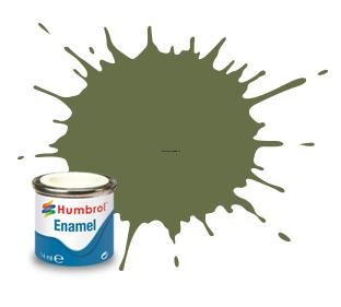 AA0881 Краска эмалевая No 80 Зеленая трава - Matt - Tinlet No 1 (14ml)