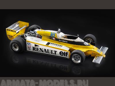 4707ИТ Автомобиль RE20 Turbo F1 Italeri