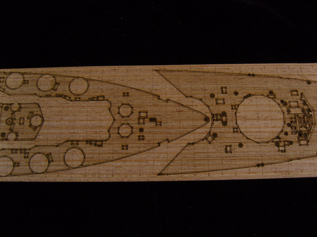 AW20051 Деревянная палуба для HMS Rodney