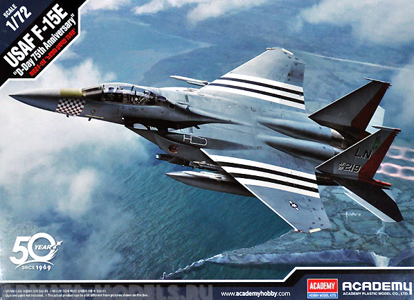12568 Авиация USAF F-15E D-day 75th Anniversary Academy