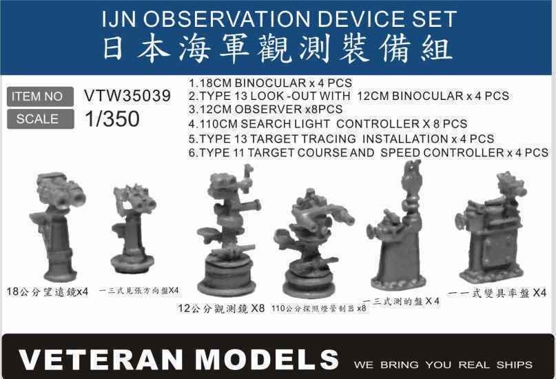 VTW35039 IJN OBSERVATION DEVICE SET