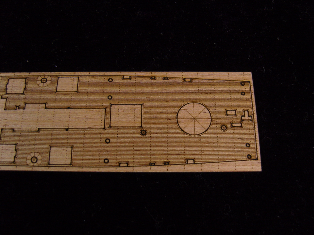 AW20069 Деревянная палуба для U.S.S Pittsburgh CA-72