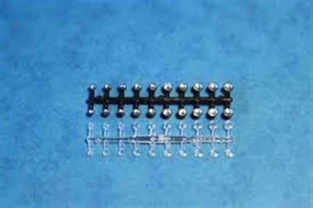 F7201-ELF Дополнения для моделей Фары БТТ (20 шт.) с запресованными отражателями+20 прозрачных линз.