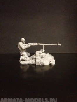 5011ТБ Боец на коленях с противотанковым  ружьем