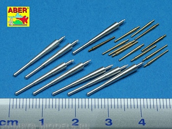 ABR-1:350-L-42  Дополнения для  Set of Barrels for  Japan Navy Saratoga, Lexington 203mm x 8; 127mm x 12  для  1/350