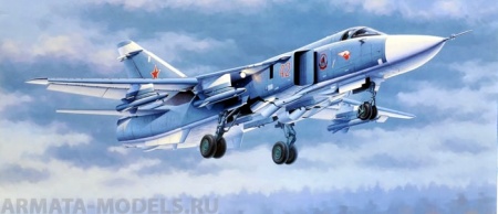 02835 Самолет  Су-24М  Trumpeter