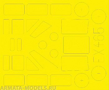 EX465ED  Окрасочная маска C-45F 1/48