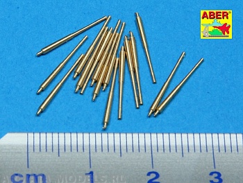 ABR-1:350-L-13  Дополнения для  Set of 16 pcs 105 mm SFLAK barrels used in C/33 mount for German ships для  1/350